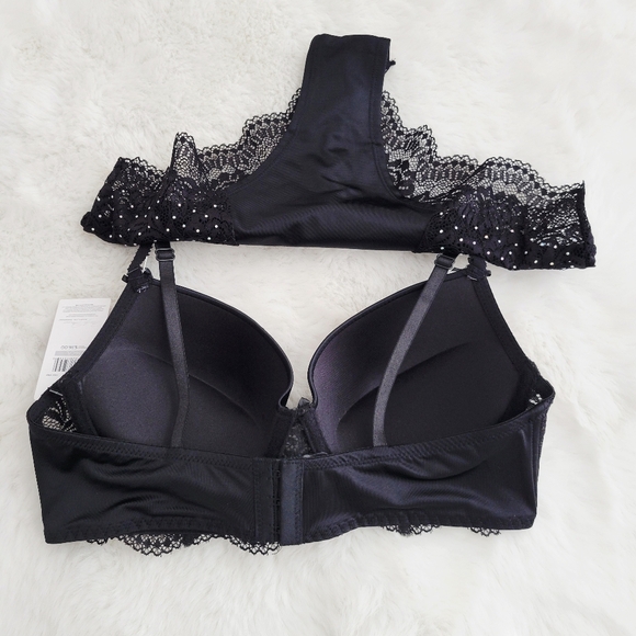 💋MARILYN MONROE PUSH UP BRA & HIPSTER SET SIZE 36C/L - Picture 4 of 9